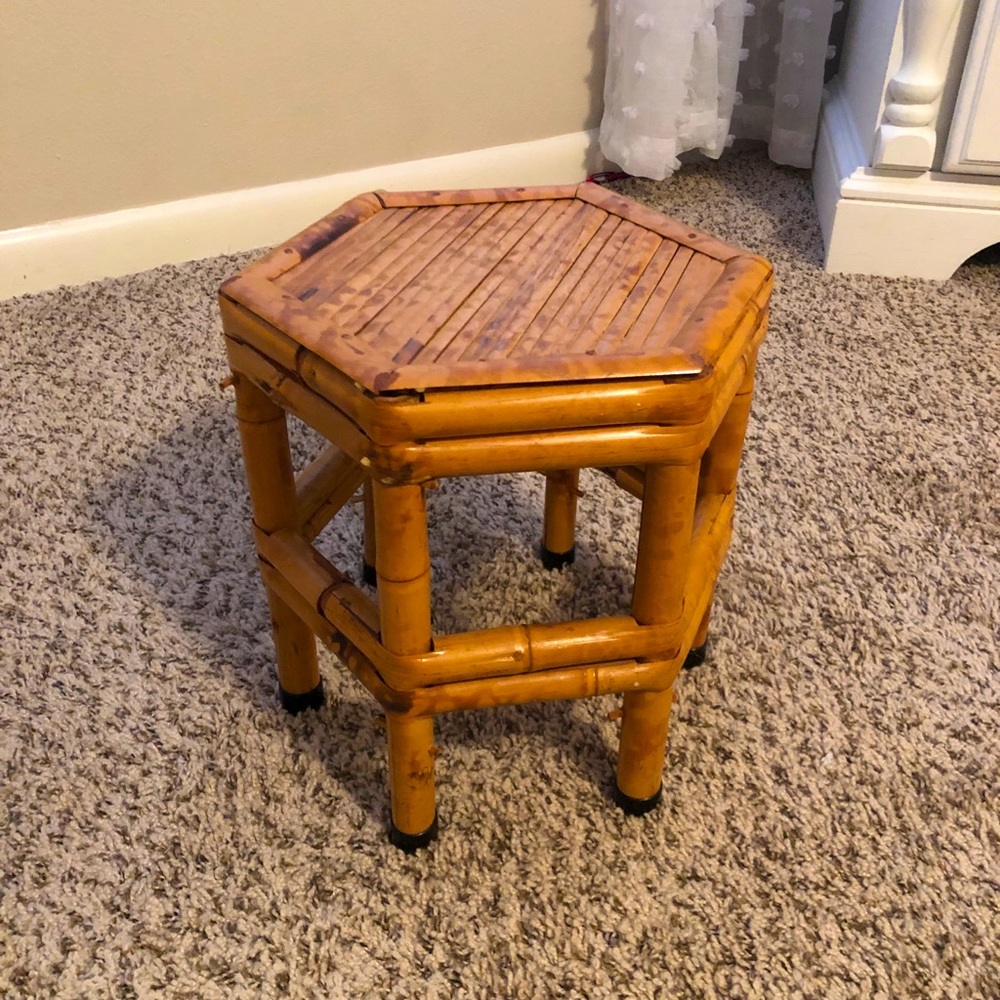 Bamboo Plant Stand